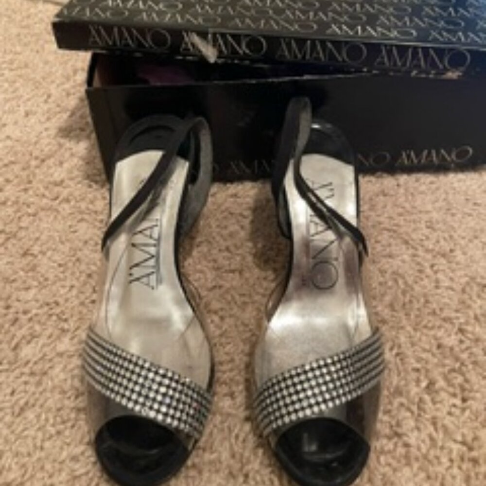 A'MANO Heels, perfectly preserved and comfortable